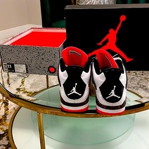 Retro Jordan IVs with original box. Barely worn, mint condition